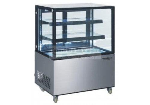  Combisteel Vitrine de comptoir en verre | 92x68x(h)127 cm 