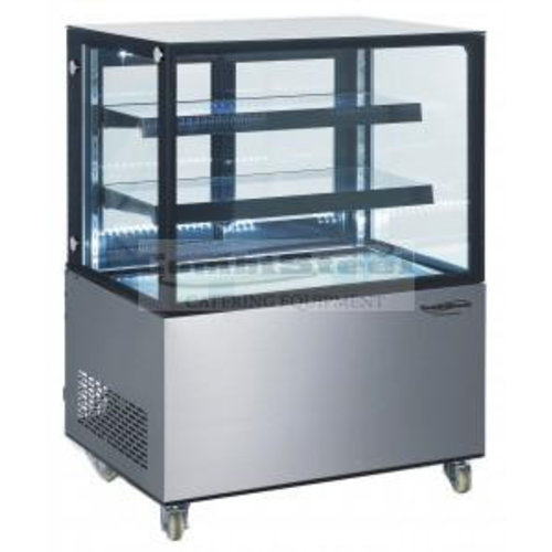  Combisteel Glazen Toonbank vitrine | 92x68x(h)127 cm 