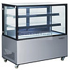 HorecaTraders Vitrine de comptoir en verre | 122x68x(h)127 cm