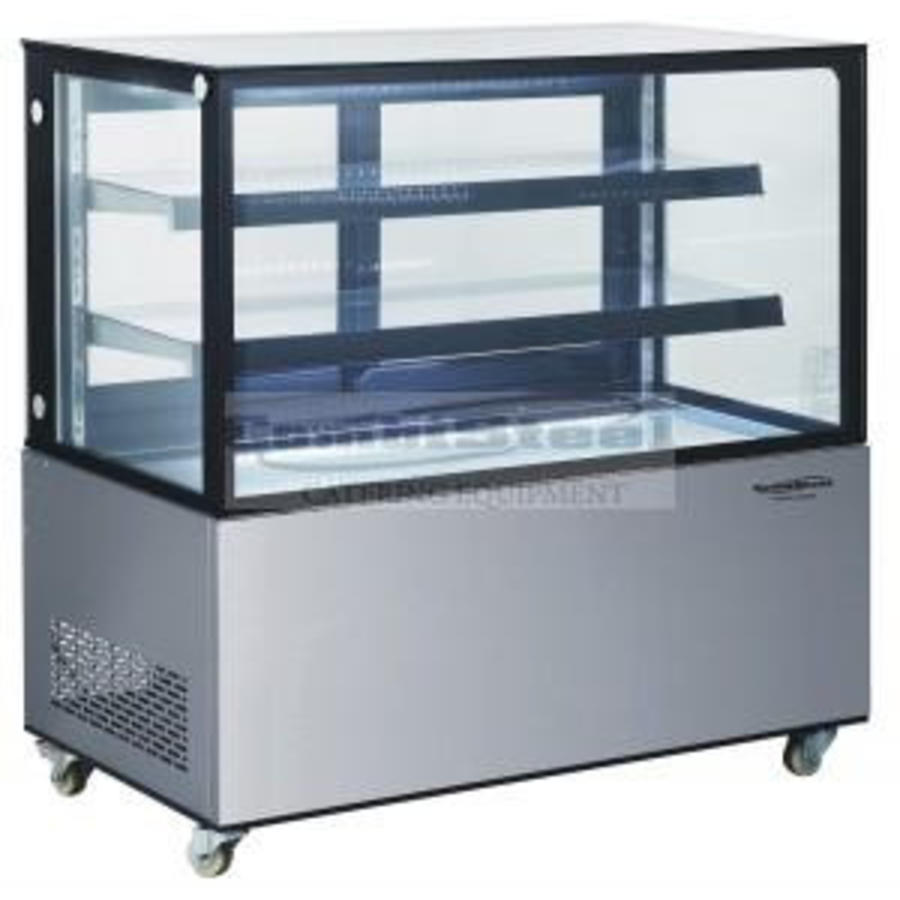 Vitrine de comptoir en verre | 122x68x(h)127 cm
