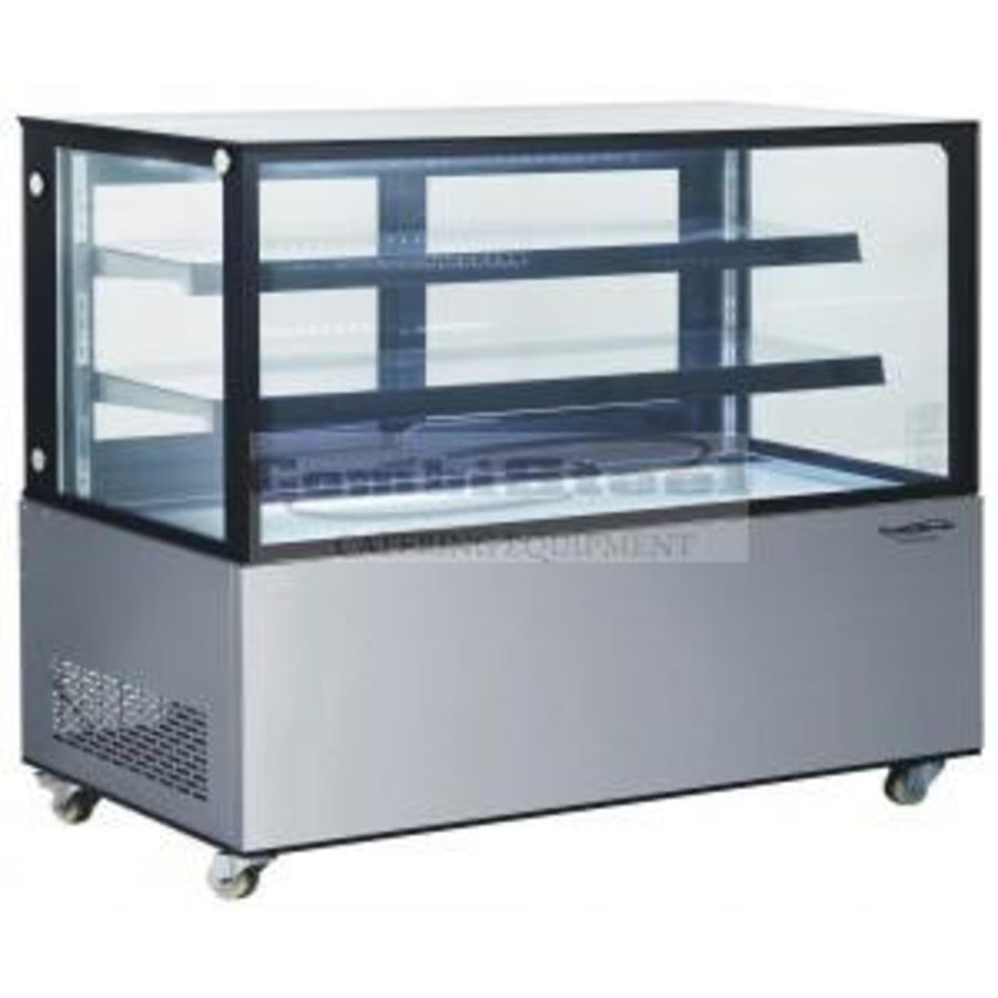 Vitrine de comptoir en verre | 152x68x(h)122 cm
