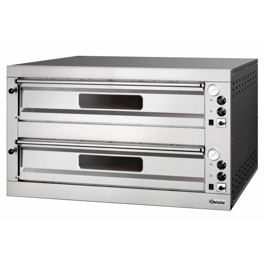 Four à pizza professionnel de grande taille 24 000 watts | 18 pizzas