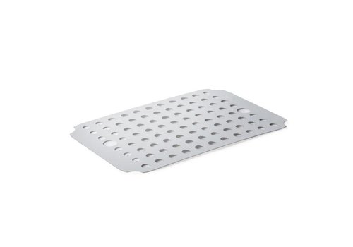  HorecaTraders Grille anti-goutte en acier inoxydable | 296 (l) x 186 (p) mm 