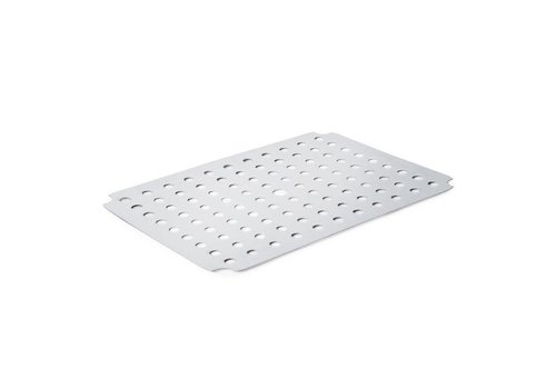  HorecaTraders Grille anti-goutte | 360(l) x 260(p)mm | Acier inoxydable 
