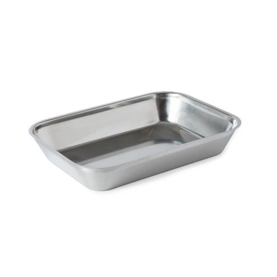 Stainless steel meat container 32x23cm