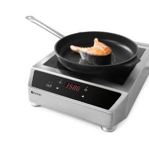  Hendi Induction Hob for Pans from 14-28cm | 3500 Watts 