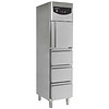 Combisteel Refrigerator with 1 Door and 3 Drawers | 350 liters
