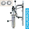 HorecaTraders Churros Machine with doser and wall mount