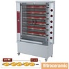 HorecaTraders Chicken grill Electric with 6 Spits | 30 Chickens