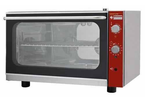  HorecaTraders Umluftofen für 3x60x40 cm 