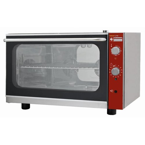  HorecaTraders Convection oven for 3x60x40 cm 