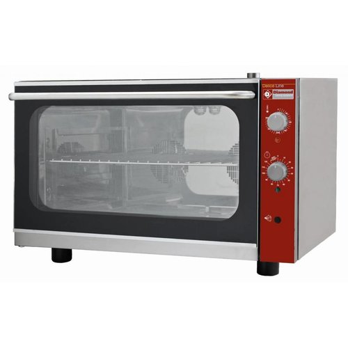  HorecaTraders Umluftofen für 3x60x40 cm 