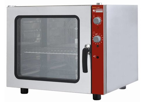  HorecaTraders Convection oven with steam function for 6x 60x40 cm 