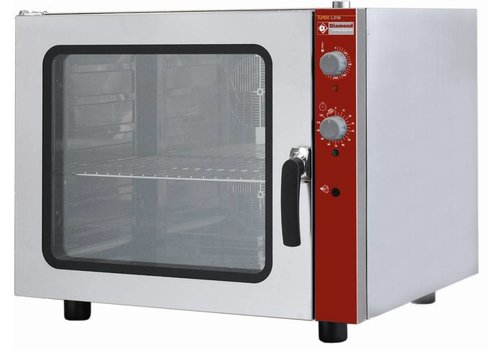  HorecaTraders Convection oven with steam function for 6x1/1 GN 