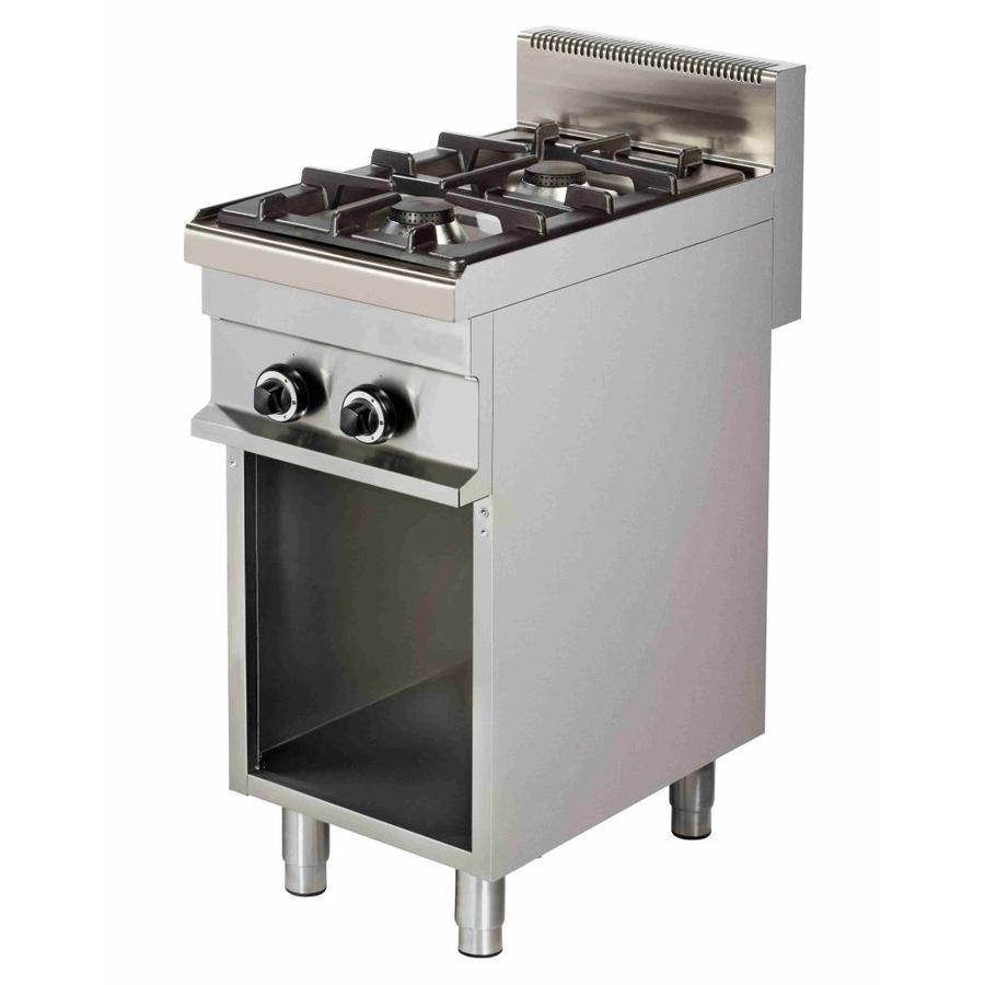 Stove with Substructure | 2 Burners