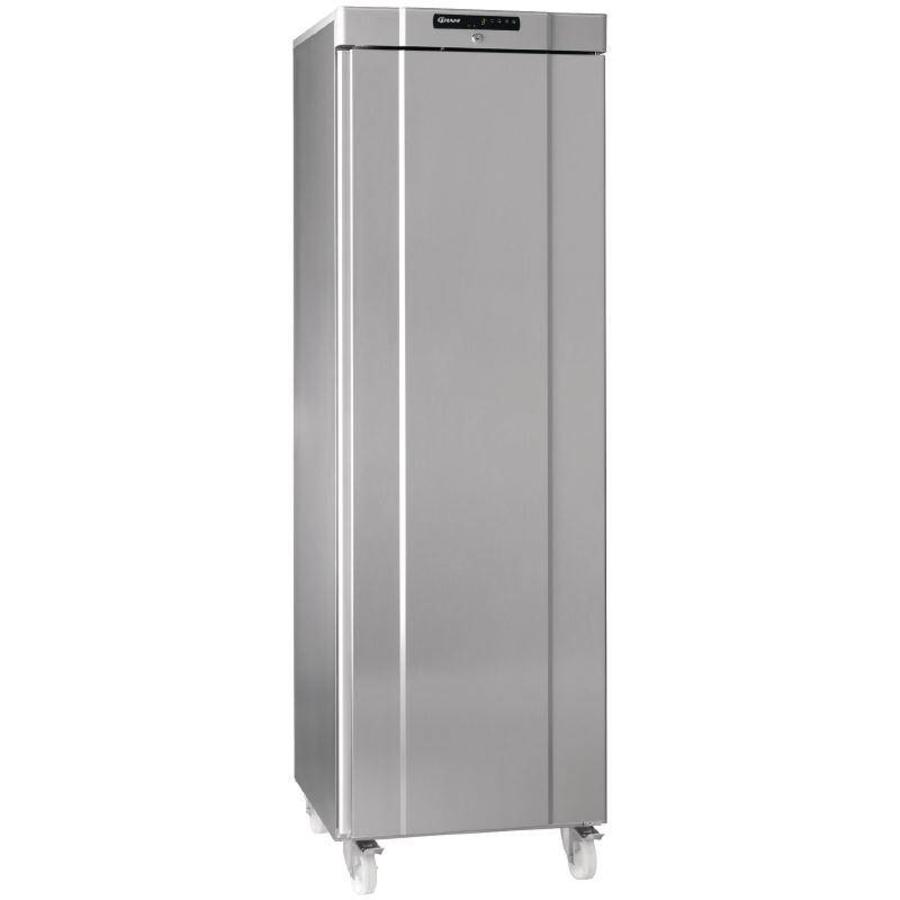 Kompakter 1-türiger Edelstahlkühlschrank 346 Liter K410R