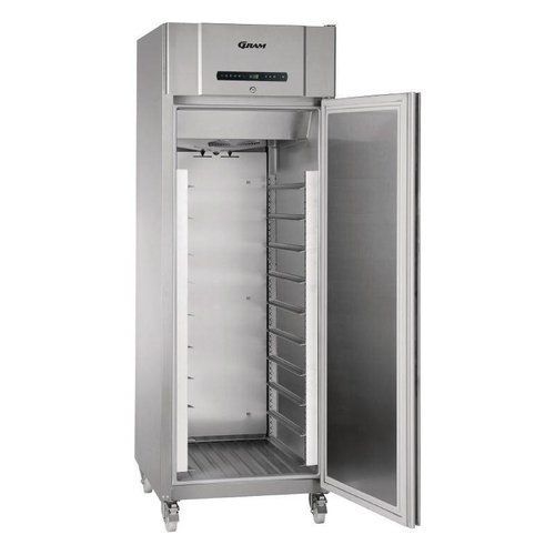  Gram F610 RH 1-deurs patisserie vriezer RVS 