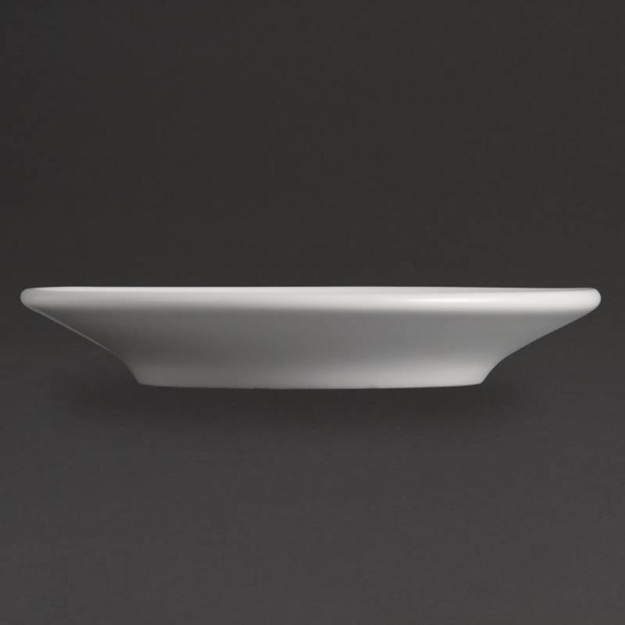 Plat Blanc en Porcelaine | pièces 12