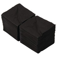 Serviettes à cocktail jetables 25 x 25 cm | 2 tailles