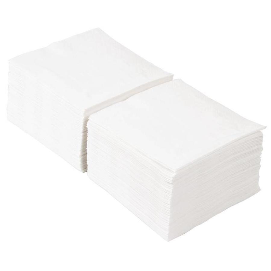Serviettes à cocktail jetables 25 x 25 cm | 2 tailles