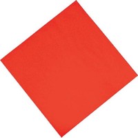 Serviettes jetables pour le déjeuner 33 x 33 cm | 6 couleurs