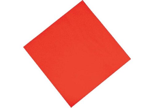  HorecaTraders Serviettes jetables pour le déjeuner 33 x 33 cm | 6 couleurs 