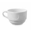 Tasse à cappuccino Hendi en porcelaine blanche | 23cl (12 pièces)