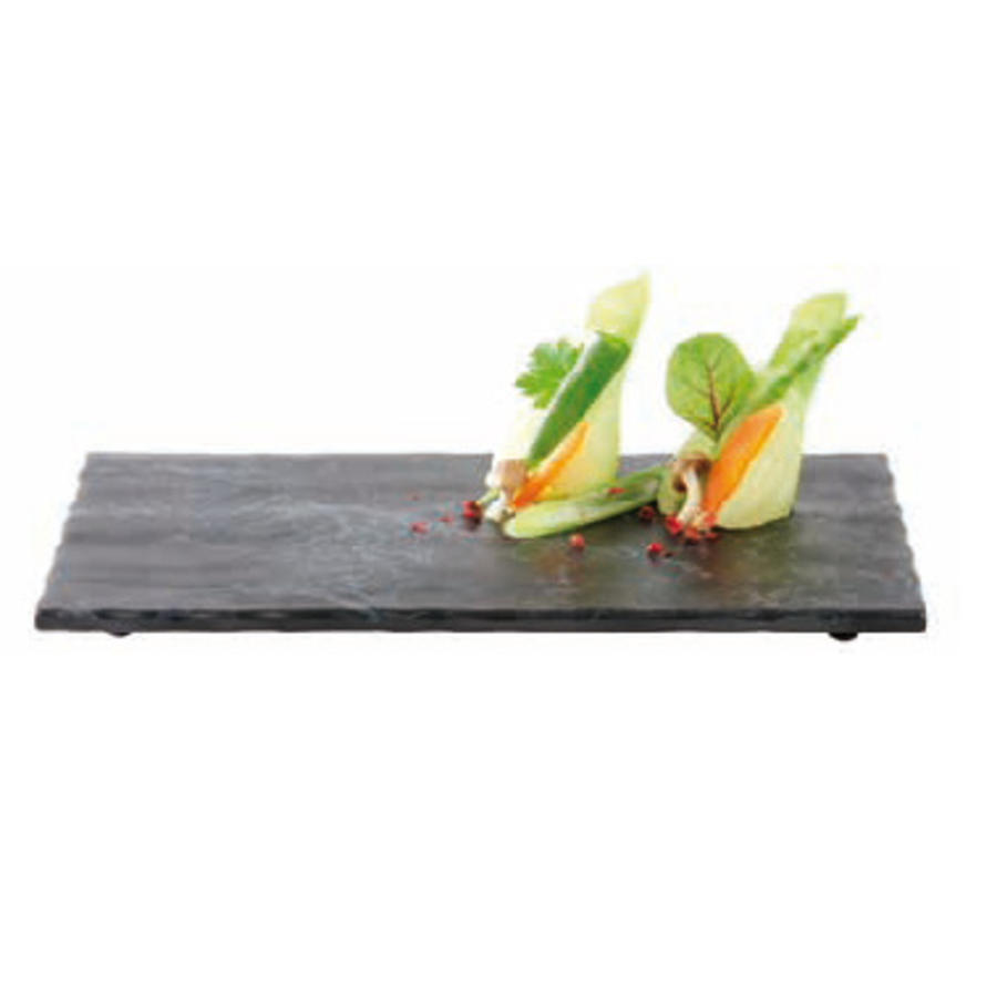 Serviertablett Melamin | Granitsteineffekt