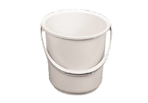  HorecaTraders Plastic Bucket White 10 liters 