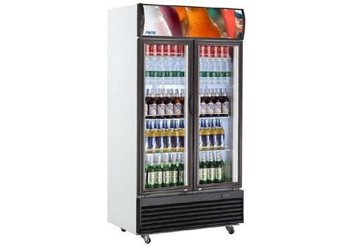  Saro Horeca Fridge with 2 glass doors | Fan Cooling 