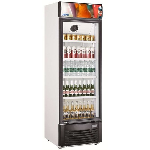  HorecaTraders Bottle Fridge with Glass Door | 62x63x193cm | 230V 