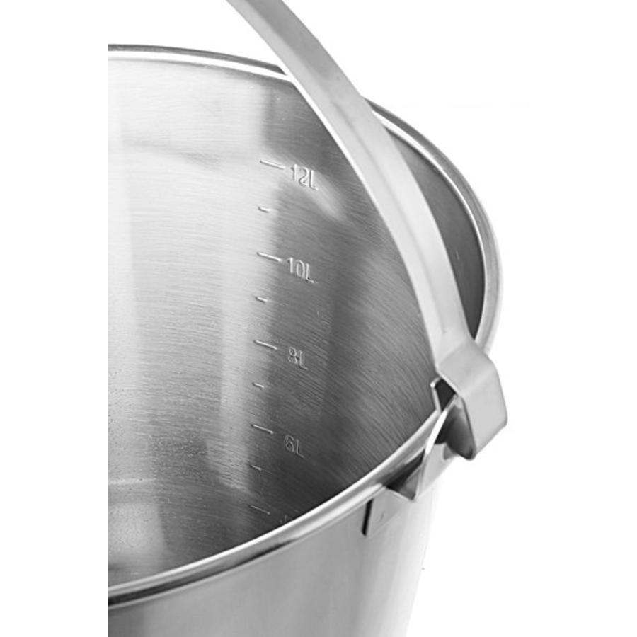 Bucket Stainless Steel | 15 Liter