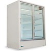 HorecaTraders Wall Display Case | LED Lighting | Automatic Defrost | 2 Sizes