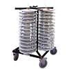 Jackstack Égouttoir à assiettes avec roulettes | 52 roues