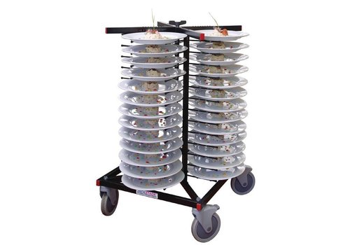  Jackstack Plate rack with wheels | 52 wheels 