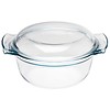 Pyrex Round glass casserole of 1.5 liters