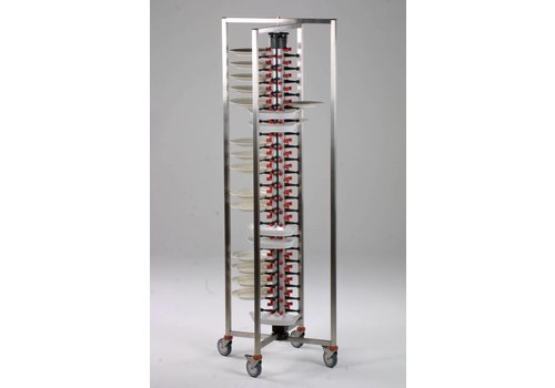  HorecaTraders Porte-assiettes pliable | 3 tailles 