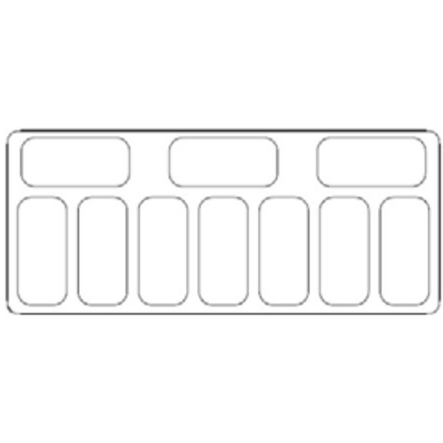 Ice cream display case | 145x85x(h)125 cm