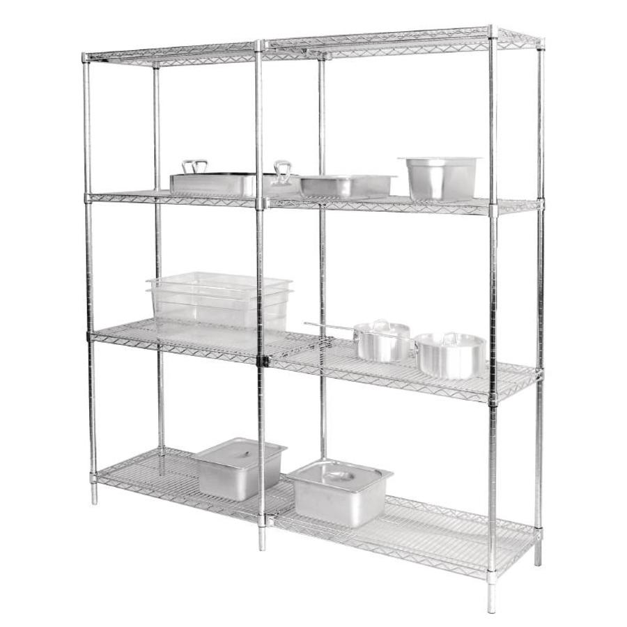 Étagère modulaire pour rack de stockage | 6 formats