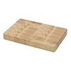 HorecaTraders Planche à découper de cuisine en bois | 15 x 23 x 2,5 cm