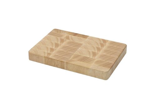  HorecaTraders Houten Keuken Snijplank | 15 x 23 x 2,5 cm 