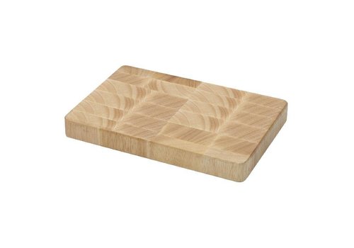  HorecaTraders Wooden Kitchen Chopping Board | 15 x 23 x 2.5 cm 