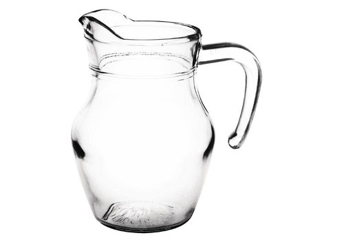  HorecaTraders Carafe en verre 0,5 litre (6 pièces) 