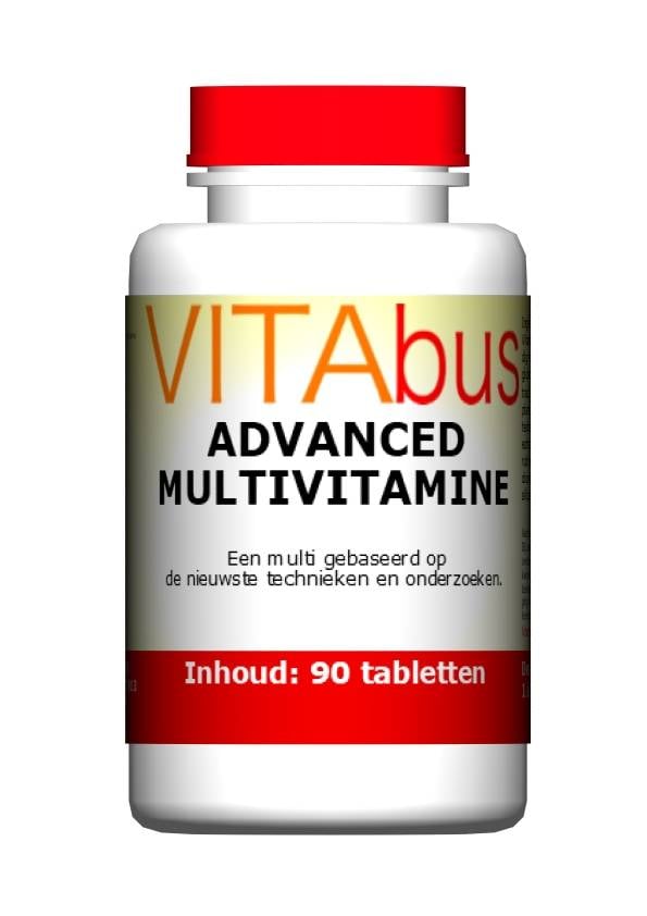 Vitabus Advanced multivitamine de beste multivitamine in ons assortiment.