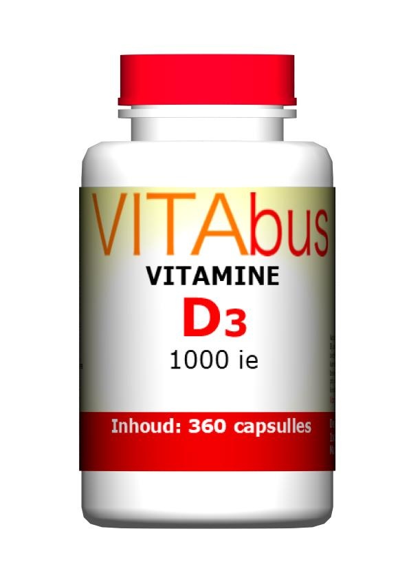 Vitabus Vitamine D3 25 mcg 1000ie 360 capsules