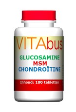 Vitabus Glucosamine MSM Chondroitine  180 tabletten