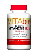 Vitabus Vitamine B12  270 vegetarische zuigtabletten