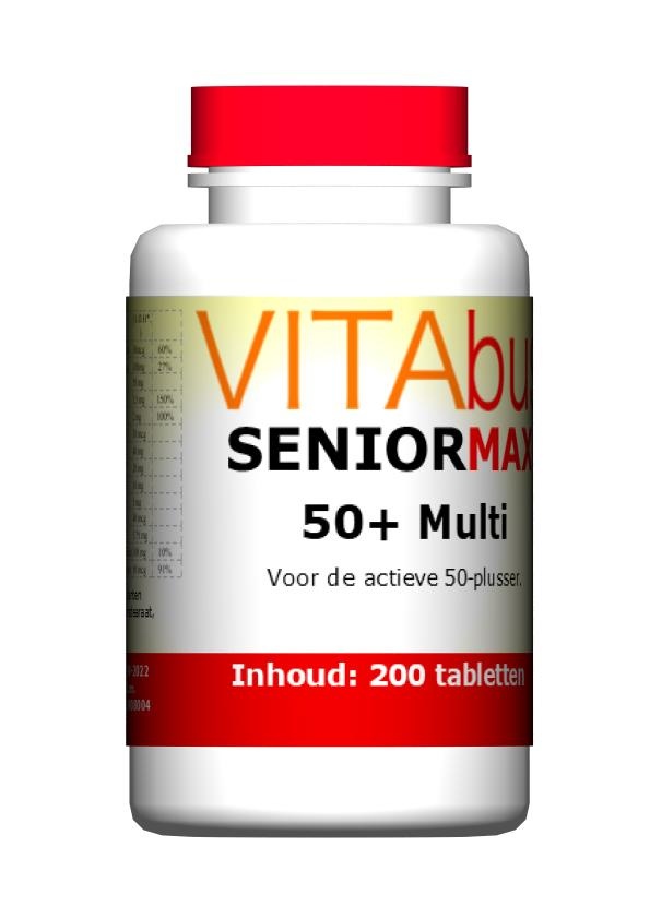 Vitabus SeniorMax 50+ Multi 200 vegetarische tabletten