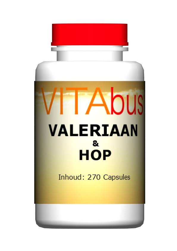 Vitabus Valeriaan en Hop 270 capsules