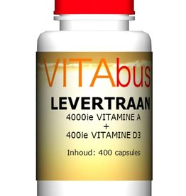 Vitabus Levertraan vitamine A + D3